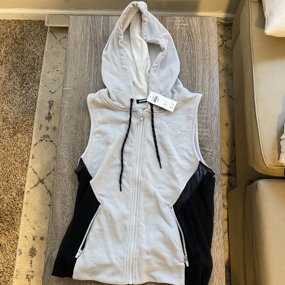 NWT Abercrombie Sweat Shirt Tank/Vest